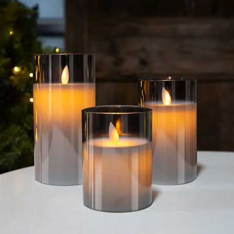 Moodix LED Candles – Realistic Flame Effect for Safe Ambient Lighting