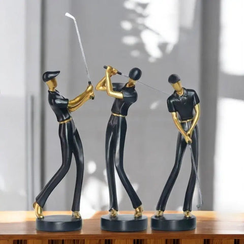 Golf Swing Sculpture – Kelly Style Decorative Figurine