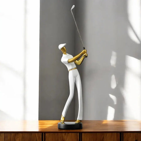 Golf Swing Sculpture – Kelly Style Decorative Figurine