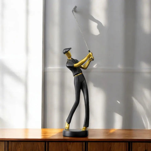 Golf Swing Sculpture – Kelly Style Decorative Figurine