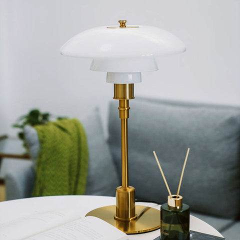 Danish Minimalist Table Lamp – Scandinavian Bedside Desk Light