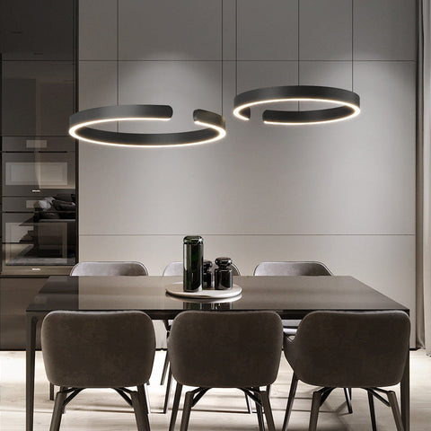 Ring Pendant Light – Modern Circular Ceiling Lamp