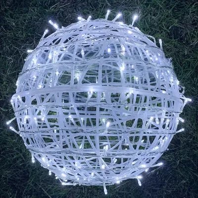 Outdoor LED Garden Ball Lights | Hanging Spheres