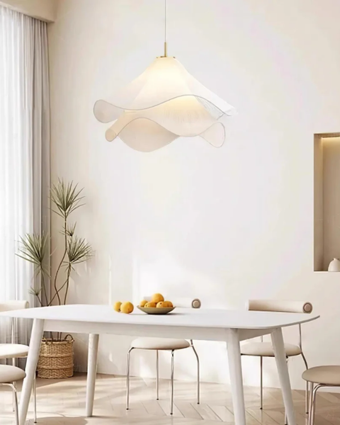 Florinea Pendant Ceiling Light – Petal Layer Elegance with a Soft Glow