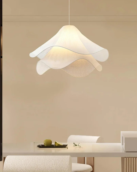 Florinea Pendant Ceiling Light – Petal Layer Elegance with a Soft Glow