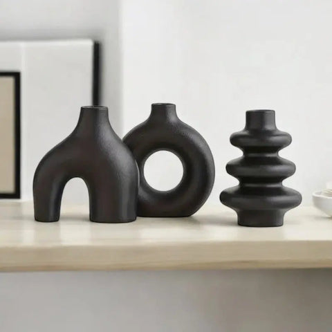 Luna Boho Ceramic Vase Set