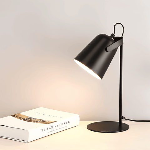 Macaron Table Lamp – Nordic Yellow Adjustable Desk Lamp