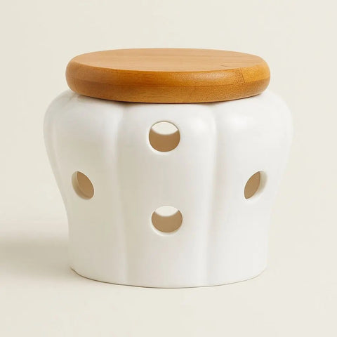 Brisa Ceramic Spice Jars with Lids