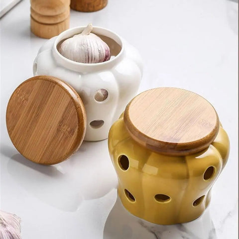 Brisa Ceramic Spice Jars with Lids