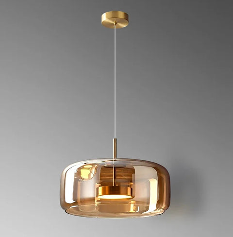 Glass Pendant Light