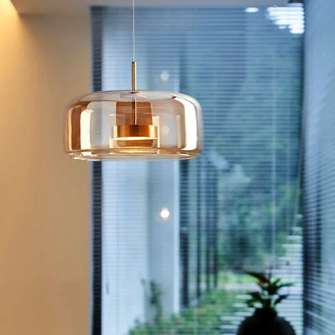 Glass Pendant Light