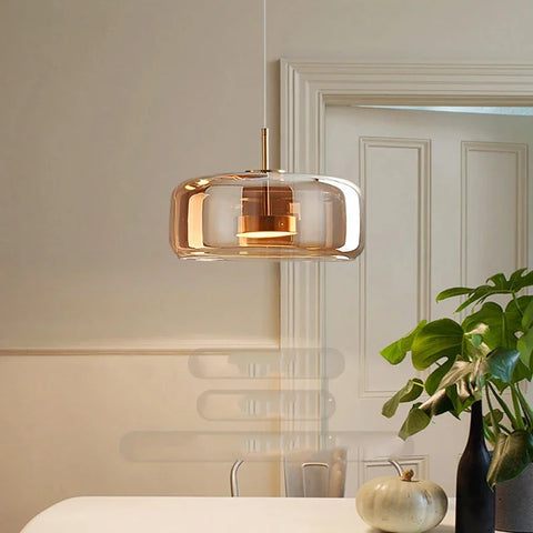 Glass Pendant Light