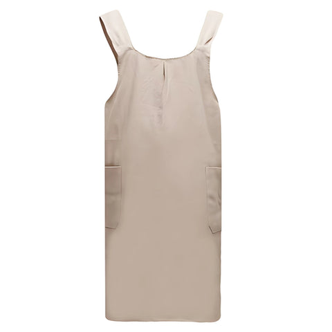 Nari Cross-Back Apron Dress
