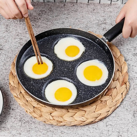 Logan Nonstick Breakfast Pan – Multi-Cup Egg & Pancake Skillet