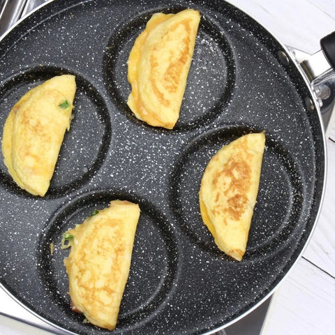 Logan Nonstick Breakfast Pan – Multi-Cup Egg & Pancake Skillet