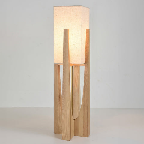 Japanese Wabi-Sabi Floor Lamp – Minimalist Zen Standing Light