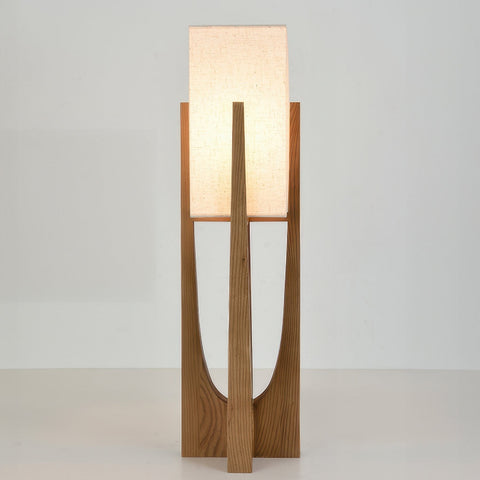 Japanese Wabi-Sabi Floor Lamp – Minimalist Zen Standing Light