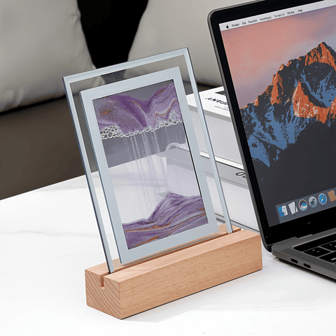 3DFlow Night Light – Creative Quicksand Art Frame Lamp