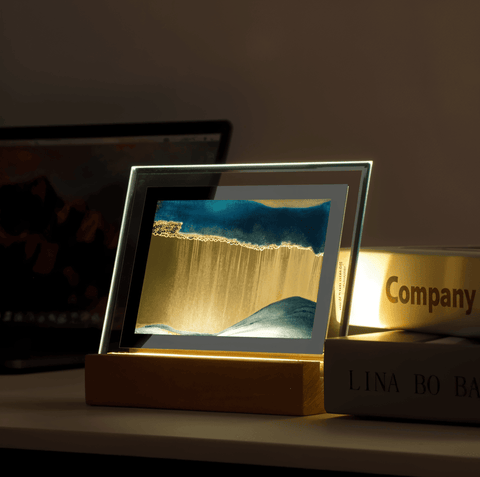 3DFlow Night Light – Creative Quicksand Art Frame Lamp