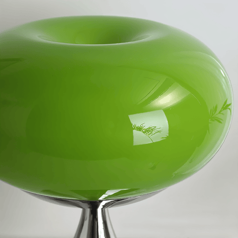 Apple LED Lamp – Curvy Macaron Glass Table Lamp