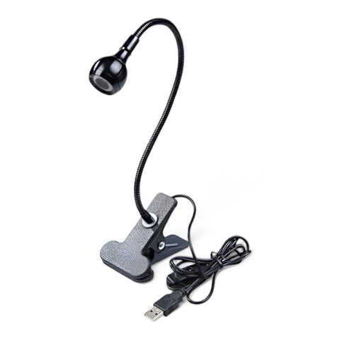 ClipNGlow Desk Lamp – 360° Rotatable, USB-Powered, Flexible Reading & Study Light