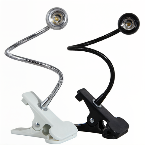 ClipNGlow Desk Lamp – 360° Rotatable, USB-Powered, Flexible Reading & Study Light