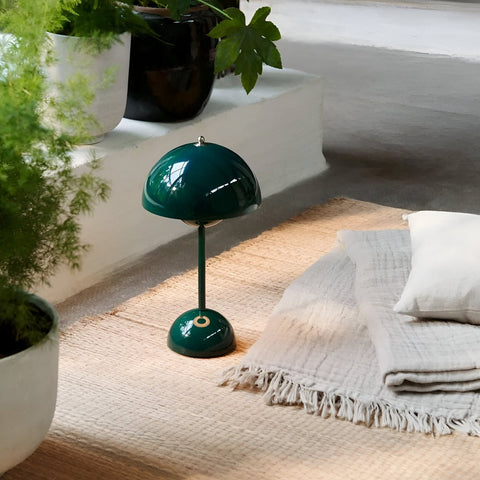 Elegant Glow – Modern Touch LED Table Lamp with Mushroom Design