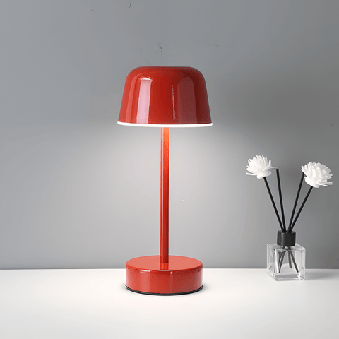 Colorful Retro LED Table Lamp – Wireless, USB Rechargeable