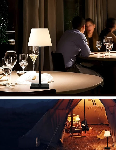 Portable Touch Table Lamp – Dimmable Rechargeable LED Light
