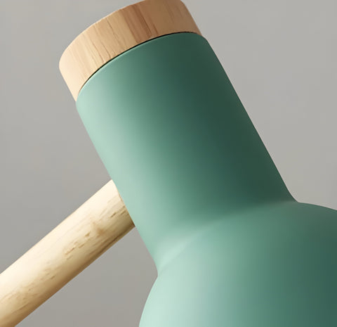 Nordelux Macaron LED Adjustable Desk Lamp – Colorful Wooden Study & Reading Lamp