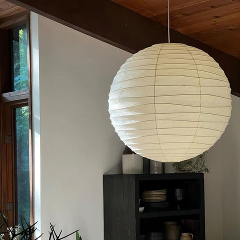 Globe Lantern Pendant Light | Living Room & Bedroom