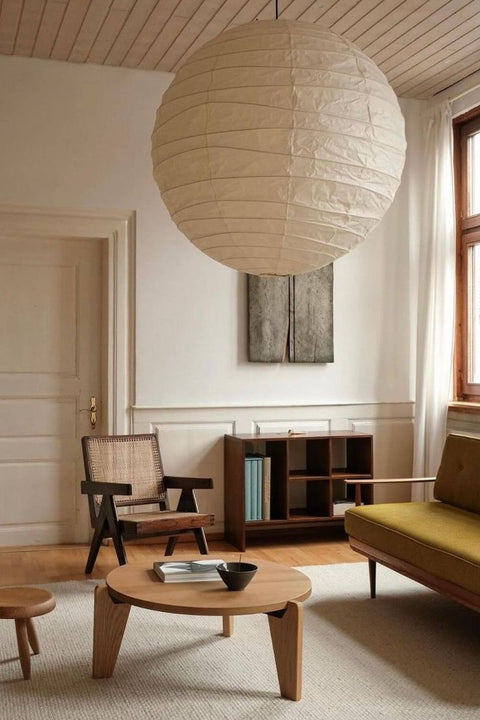 Globe Lantern Pendant Light | Living Room & Bedroom