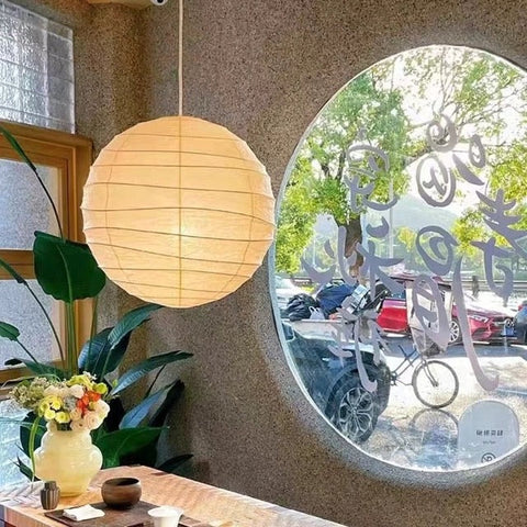 Globe Lantern Pendant Light | Living Room & Bedroom