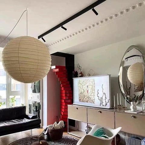 Globe Lantern Pendant Light | Living Room & Bedroom