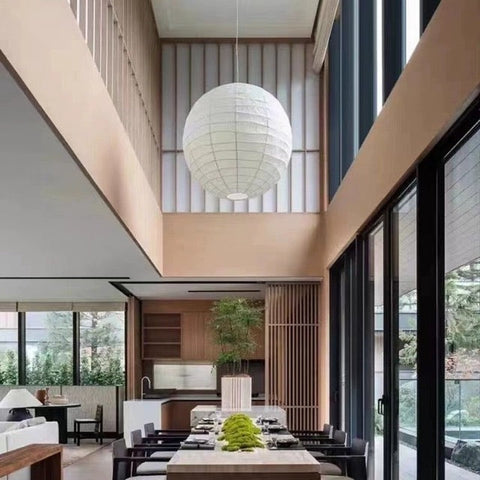Globe Lantern Pendant Light | Living Room & Bedroom