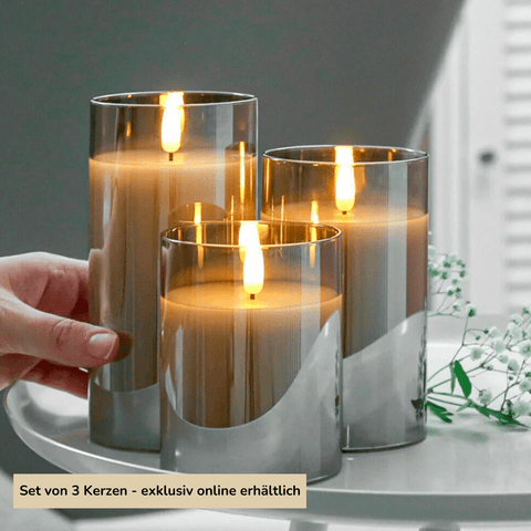 Moodix LED Candles – Realistic Flame Effect for Safe Ambient Lighting