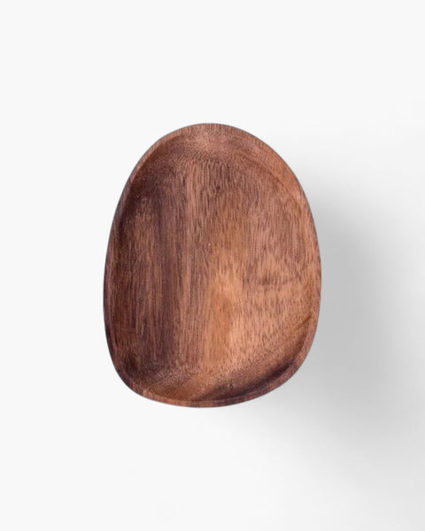 Wooden Serving Tray - Rustic Platter Set - Natural Kitchen Decor