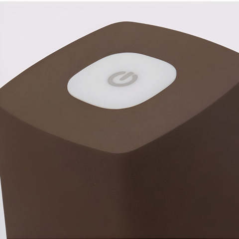 Quadro Table Lamp – Square Dimmable Rechargeable LED with Touch Control