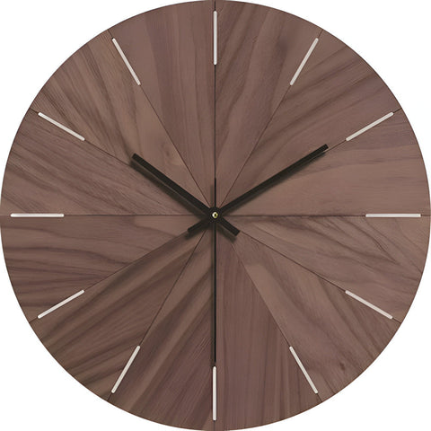 Minimalist Silent Wooden Wall Clock