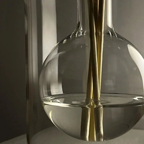 Glass Reed Diffuser | Scented Oil Home Fragrance Kit