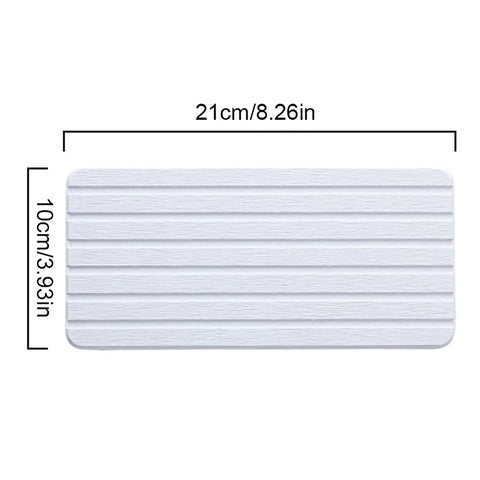 Diatomite Drying Mat – Fast-Absorbing, Non-Slip, Heat-Resistant Kitchen & Sink Pad
