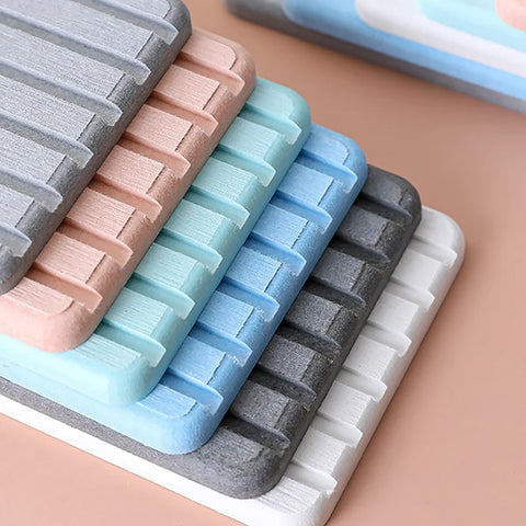 Diatomite Drying Mat – Fast-Absorbing, Non-Slip, Heat-Resistant Kitchen & Sink Pad