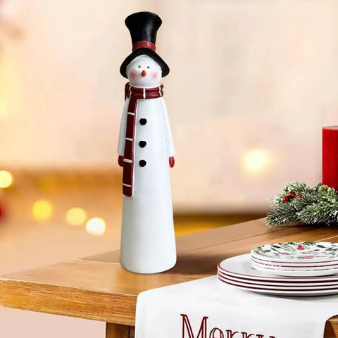 Santa Claus Resin Figurine – Classic Holiday Tabletop Decor