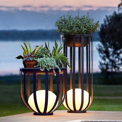 Solar Flower Stand Light | Garden Pathway LED