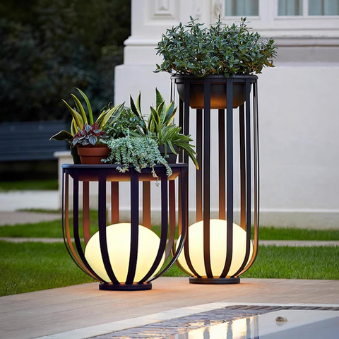 Solar Flower Stand Light | Garden Pathway LED