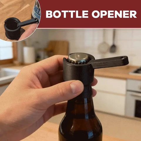 Multifunctional Lever Bottle Opener – Beer, Can & Cap Opener for Home Bar Use
