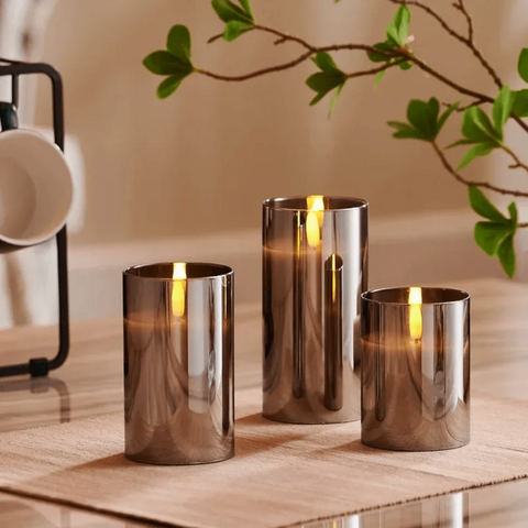 Moodix LED Candles – Realistic Flame Effect for Safe Ambient Lighting