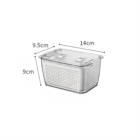 Multifunctional Large Capacity Fridge Storage Basket