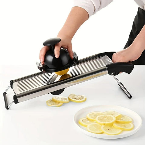 Adjustable Mandoline Slicer | Precision Vegetable Cutter