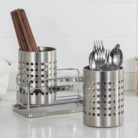 Stainless Steel Cutlery Organiser – Kitchen Drawer Tray